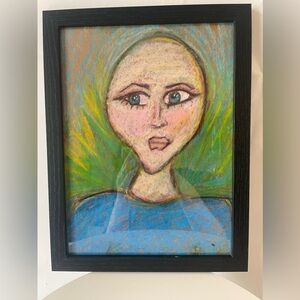 Oil pastel #15 by me